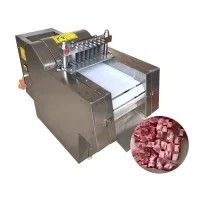 Przemysłowa maszyna do krojenia mięsa w kostkę do kurczaka Maszyna do krojenia kostek wołowych
