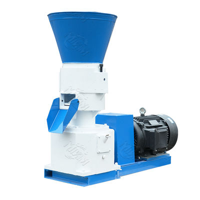 CE Flat Die Pelletizer Mały granulator paszowy Młyn do peletek napędzany WOM 12 mm