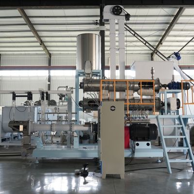 Komercyjny ekstruder pasz dla ryb, pływająca maszyna do ekstrudowania pasz dla ryb do produkcji granulek pasz dla psów