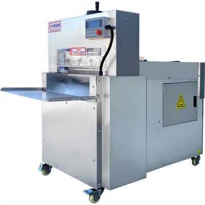 CE 50 kg / H Maszyna do przetwarzania mięsa Automatyczny panel do cięcia mrożonego krajalnicy CNC