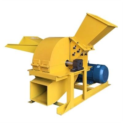 Peanut Shell Hammer Mill Machine Młynek do łusek orzecha kokosowego z zasobnikiem paszowym