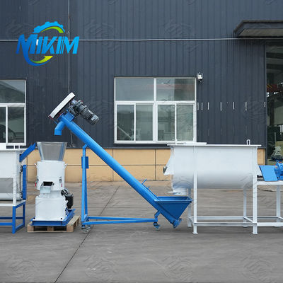 Całkowicie automatyczna nowa linia produkcji pelletów lucerny z biomasy