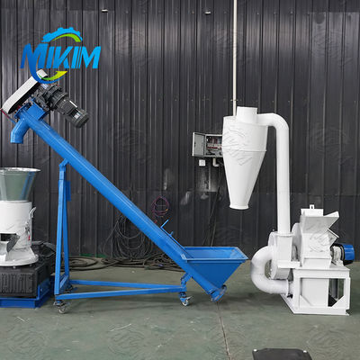 Całkowicie automatyczna nowa linia produkcji pelletów lucerny z biomasy