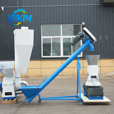 Automatyczna linia produkcyjna do pelletu z biomasy słomianej