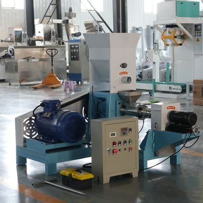 Mini pływająca maszyna do wytłaczania pelletu z karmą dla ryb 40 - 50 kg / h