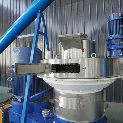 Przemysłowe urządzenia do produkcji pelletu z biomasy Maszyna do produkcji pelletu z łusek ryżu 22kW
