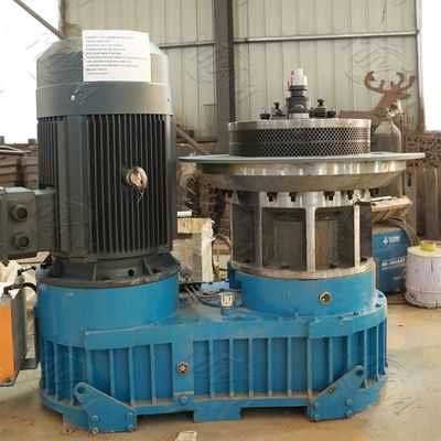 MIKIM Small Wood Pellets Machine Flat Die 15mm 20mm z workami Filtr przeciwpyłowy