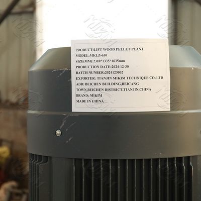 ODM Pyłoszczelna maszyna do produkcji peletów drzewnych Produkcja paliwa Silnik WOM Oszczędność energii
