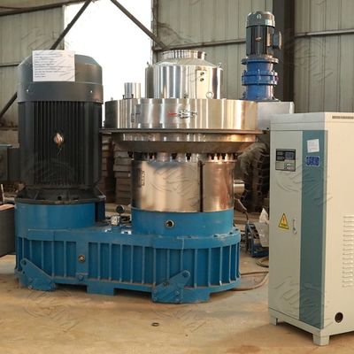 ODM Pyłoszczelna maszyna do produkcji peletów drzewnych Produkcja paliwa Silnik WOM Oszczędność energii