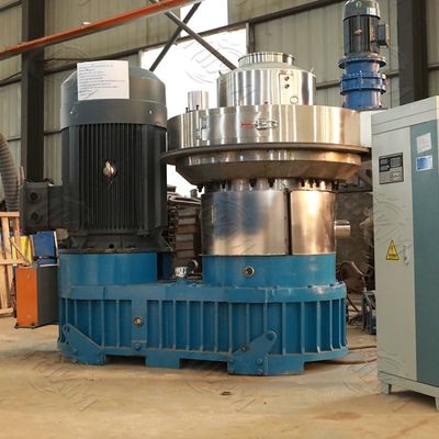 Diesel Electric Wood Pellet Machine Mill 3CR13 Alloy Metal Bagasse Pozostałości tytoniu