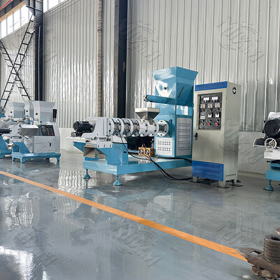 Gorąca sprzedaż Wielofunkcyjna Mała sucha pływająca maszyna do wytłaczania pelletów pasz rybnych Maszyny do przetwarzania pasz