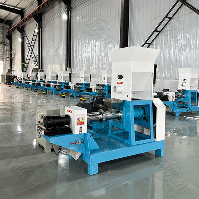 Maszyna do wytłaczania domowej żywności dla psów Linia przetwórcza Wytwarzanie małych pływających pasz dla ryb Maszyna do wytłaczania peletów dla zwierząt domowych