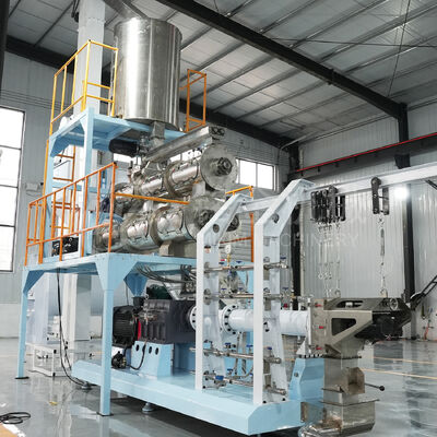 MIKIM High Performance  Pet Food Twin Screw Extruder  Twin screw floating fish feed pellet making machine
