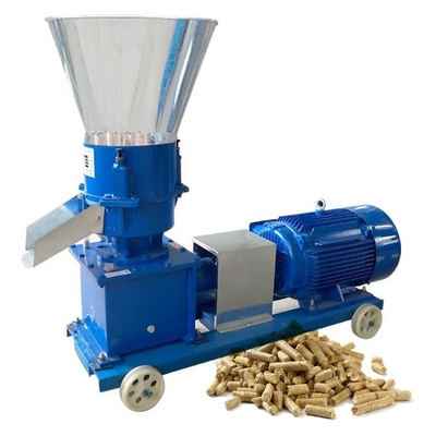 Pelletizer do pasz dla zwierząt z biomasy 2-12 mm Maszyna do granulacji drewna