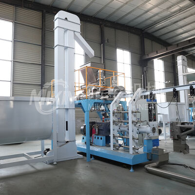 Kibbles Suche Pet Food Making Machines Twin Screw Sinking Fish Feed Extruder Pellets Making Machine Wyroby do wytwarzania żywności dla zwierząt domowych
