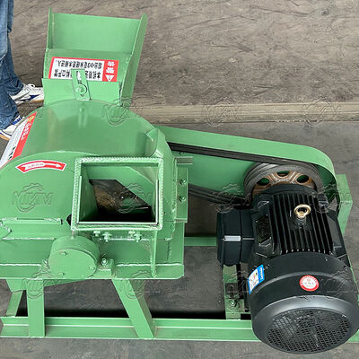 Niesamowita Potężna Ogromna 450 kg Waga Maszyna do Rozdrabniania Gałęzi Sosnowych i Łupin Kokosowych z Sito do Rozdrabniania Drewna