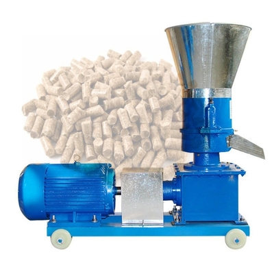 4kw Maszyna do produkcji peletów z trocin Stop Metal 120kg / H Maszyna do produkcji peletów słomy